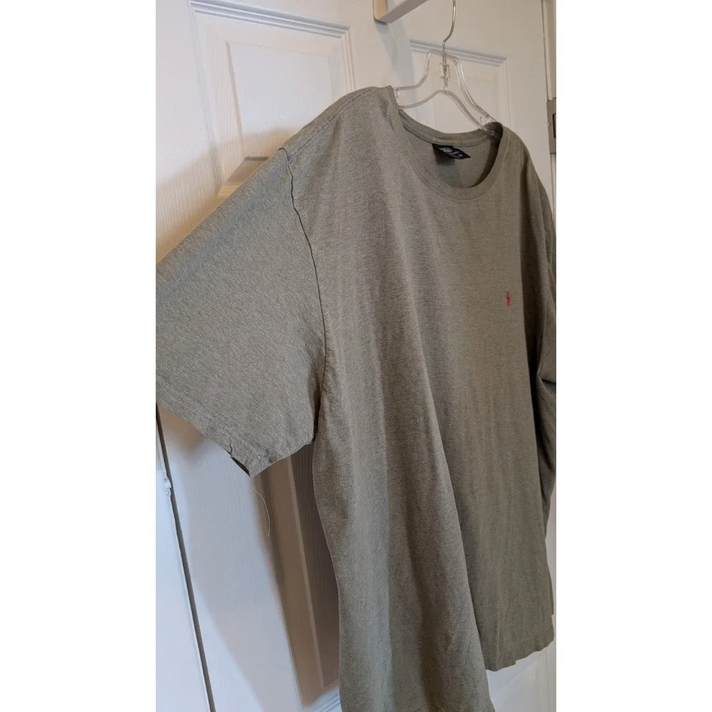 POLO Ralph Lauren GRAY GREEN Performance Short Sleeve T-Shirt XXL - (003-A)